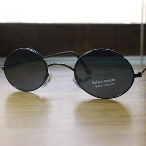 Compact Retro "John Lennon" Style Round Sunglasses